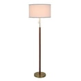 thumbnail image 2 of Simplee Adesso Wood and Brass 58"H Walnut Finish Floor Lamp with Pull Chain, Transitional, Adult Use, 2 of 7