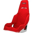 thumbnail image 2 of Kirkey 5517012 55 Series Pro Street Drag Seat Cover 17 Hip Width Red Tweed Cloth, 2 of 3