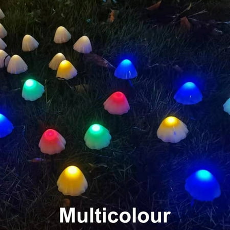 

Cacfwgk Garden Decorative Lights MushroomSolar Lights Solar PathwayLights，Outdoor Solar Garden Lights ，Mini Solar Lights Outdoor Cute Shaped Lights For The Yard Courtyard Garden Decoration