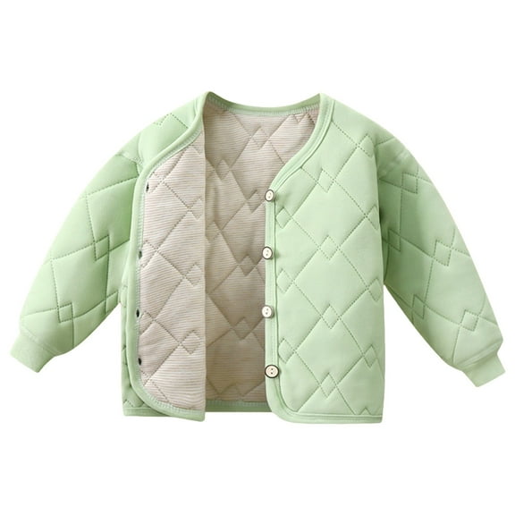 Gubotare Toddler Jacket Kids Winter Coat - Lightweight Packable Puffer Jacket for Boys and Girls Size 2T 3T (Green,2-3 Years)