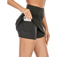 thumbnail image 1 of SHCKE Women's Active Athletic Sports Skort Skirts for Running Tennis Golf Workout Skirt with Pockets Training Skirts, 1 of 6