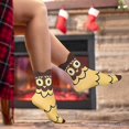thumbnail image 5 of Calcetines de mujer, 6 pares de calcetines de algodón con animales divertidos y adorables, calcetines multicolores para mujer, talla única (EU 37-42), 5 of 5