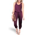 thumbnail image 1 of Enterizo PRETTYGARDEN Casual sin Mangas Morado XL, 1 of 5