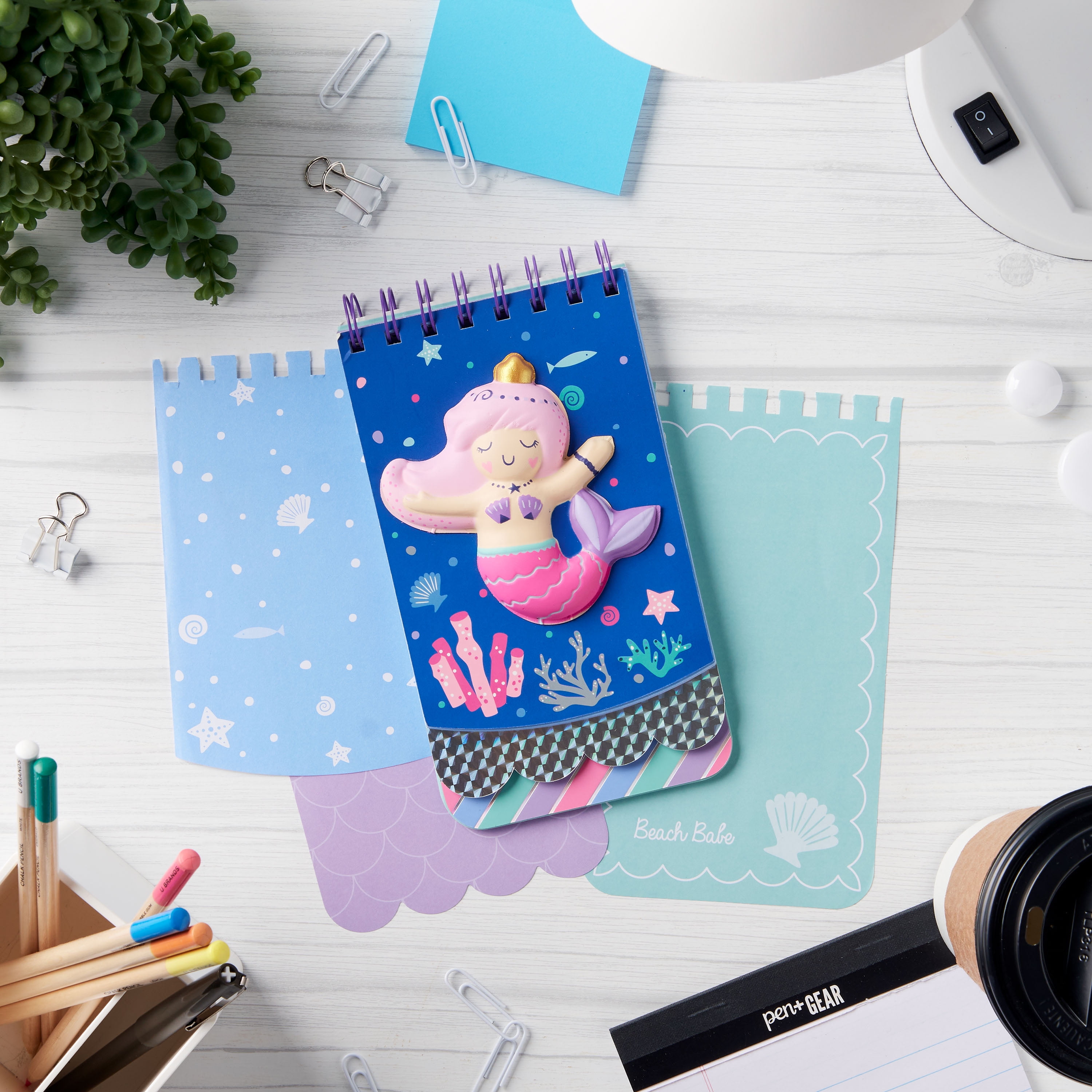 Idealmuzik Mermaid pen and pad - Yahoo Shopping