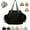 Black, variant on Emmakate Everyday Organizer Bag for Women, Large-Capacity Travel Handbag with 15 Pockets, Multifunctional Carry Tote