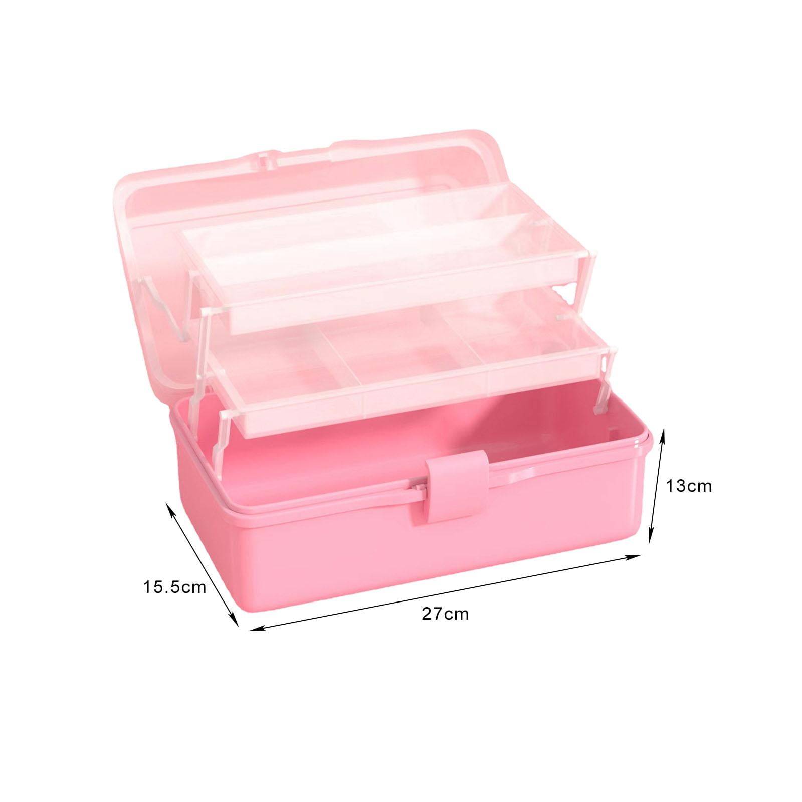 Three-layer Multifunctional Storage Box, First Aid Storage Box, Craft  Supplies Case, Cosmetic Sewing Box Organizer 