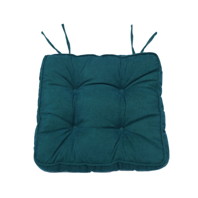 Almohadillas de Pana Inteprter para Silla Cojín Antideslizante Verde Oscuro