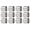 Champagne Tint, variant on Set of 12 Handcrafted Napkin Rings - Aluminum Round Napkin Holders for Dining Table Décor (Pure Gold 2)