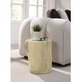 thumbnail image 3 of Mesa Acme Gene Round Accent, color marrón natural, 3 of 4