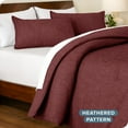 thumbnail image 2 of Bare Home Down Alternative Comforter Set - 3-Pieces - All Seasons - King, Heather Rose, 2 of 5