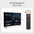 thumbnail image 5 of (Open Box) VIZIO 75" Class V-Series 4K LED HDR Smart TV V755x-K04 (New), 5 of 21