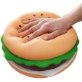 thumbnail image 1 of Squishy gigantes de 10 pulgadas que crecen lentamente, Squishy de crecimiento lento, Squishy de hamburguesa, Squishy gigantes perfumados, juguetes antiestrés kawaii, juguetes de descompresión para apr, 1 of 5