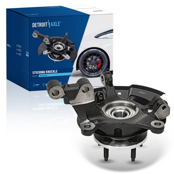 Detroit Axle - Front Right Steering Knuckle & Wheel Hub Bearing Replacement for 2011 2012 2013 2014 Ford Edge