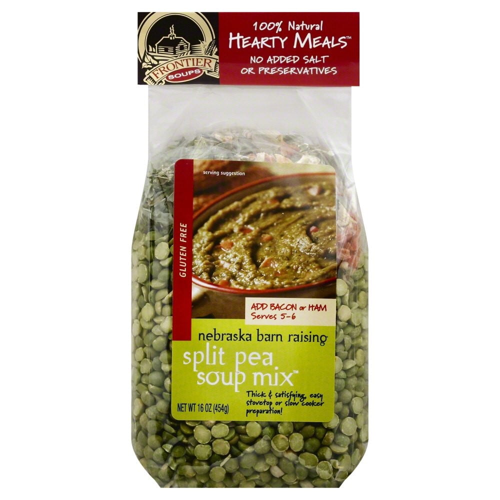 Frontier Soups, Nebraska Barn Raising Split Pea Soup Mix, 16 Oz