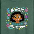 thumbnail image 3 of Disney's Encanto - Magic Awaits You - Women's Lightweight French Terry Long Sleeve Shirt, 3 of 5
