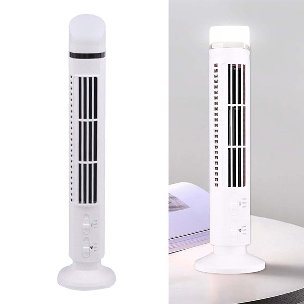 Tower Fan Oscillating Fans Quiet Cooling Fan LED Standing Bladeless