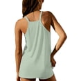 thumbnail image 2 of Ekouaer Womens Lounge Set Two Piece Short Sets Spaghetti Strap Tops and Biker Shorts Summer Vacation Outfits, 2 of 6