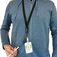 thumbnail image 3 of 2 Pack - Lanyard with Pen and ID Badge Holder - Neck Lanyards with ID Card Strap, Pencil/Stylus Holder, Key Ring Breakaway for Schools & Nurses by Specialist ID, 3 of 8