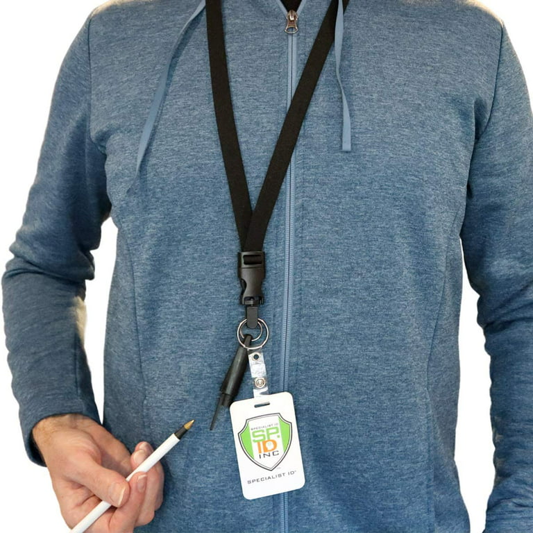 School Office Badge Clip Sleeve Pouch Pen Protector Keyring Pen Holder  Keychain Pencil Organizer