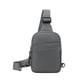 thumbnail image 3 of Bolso de pecho de moda para hombre, bolso de hombro, mochila de viaje, bolso cruzado Gris, 3 of 9