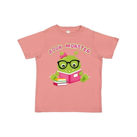 

Inktastic Book Monster Girl Gift Toddler Toddler Girl T-Shirt