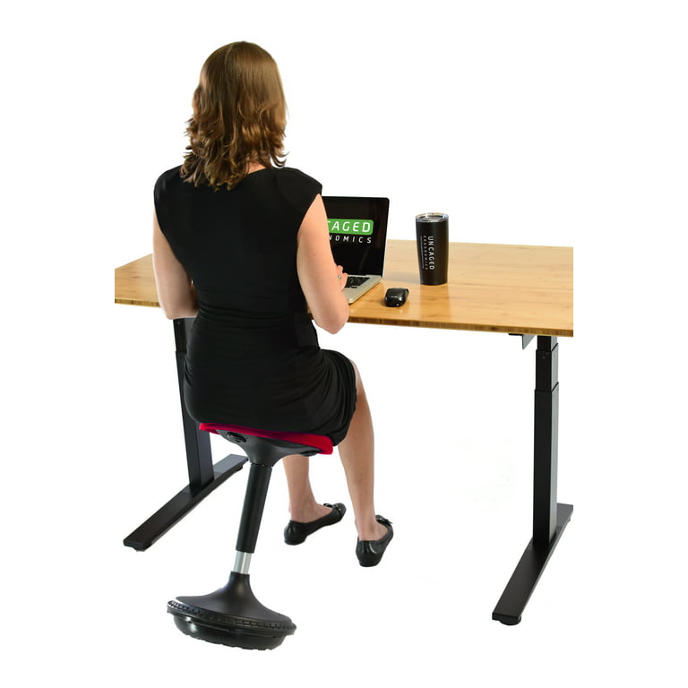  Wobble Stool Standing Desk Stool - tall office chair for  standing desk chair wobble stools for classroom seating ADHD chair height  adjustable stool 23-33 Active stool for standing desk wobble