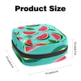 thumbnail image 2 of Watermelon Period Purse Storage Bag Scented Sanitary Napkin Disposal Bags Pouch Bag with Zipper, 2 of 6
