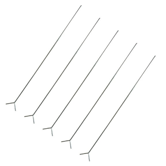 ETHZZLE 5Pcs Y Shaped Simple Stand Aluminum Alloy Fishing Rod Holder for Support