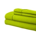 thumbnail image 2 of Pentagon Collection 1800 Series Wrinkle Resistant Embossed Sheet Set (Full, Sage), 2 of 2