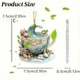thumbnail image 6 of Set Of 2D Acrylic Pendants, Spring Landscape Themed Wall Decor For Home, Fun Indoor Hanging Decorations For Family Gatherings And Housewarming Parties, 6 of 7
