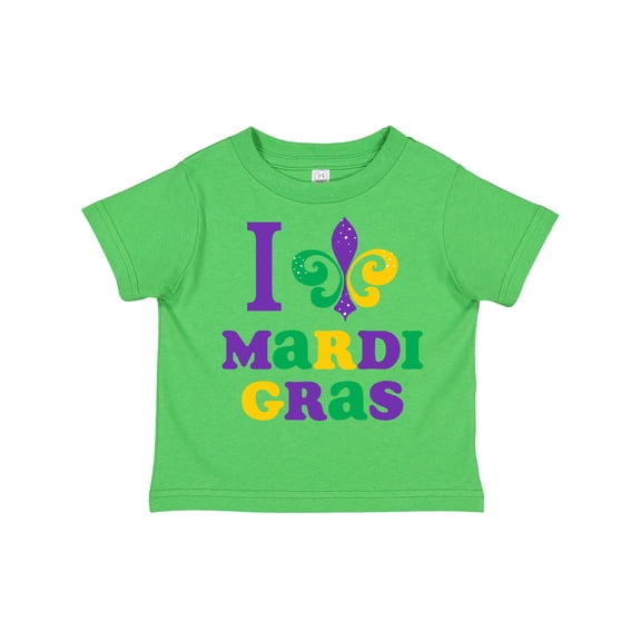 Inktastic I Love Mardi Gras Boys or Girls Toddler T-Shirt