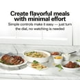 thumbnail image 4 of Hamilton Beach 6 Qt Slow Cooker, Stoneware Crock with Removable Pot, Stainless Steel, 4 of 9