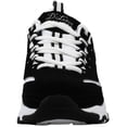 thumbnail image 2 of Tenis D'Lites para Mujer Skechers Negro/Blanco Talla 9.5 US, 2 of 7