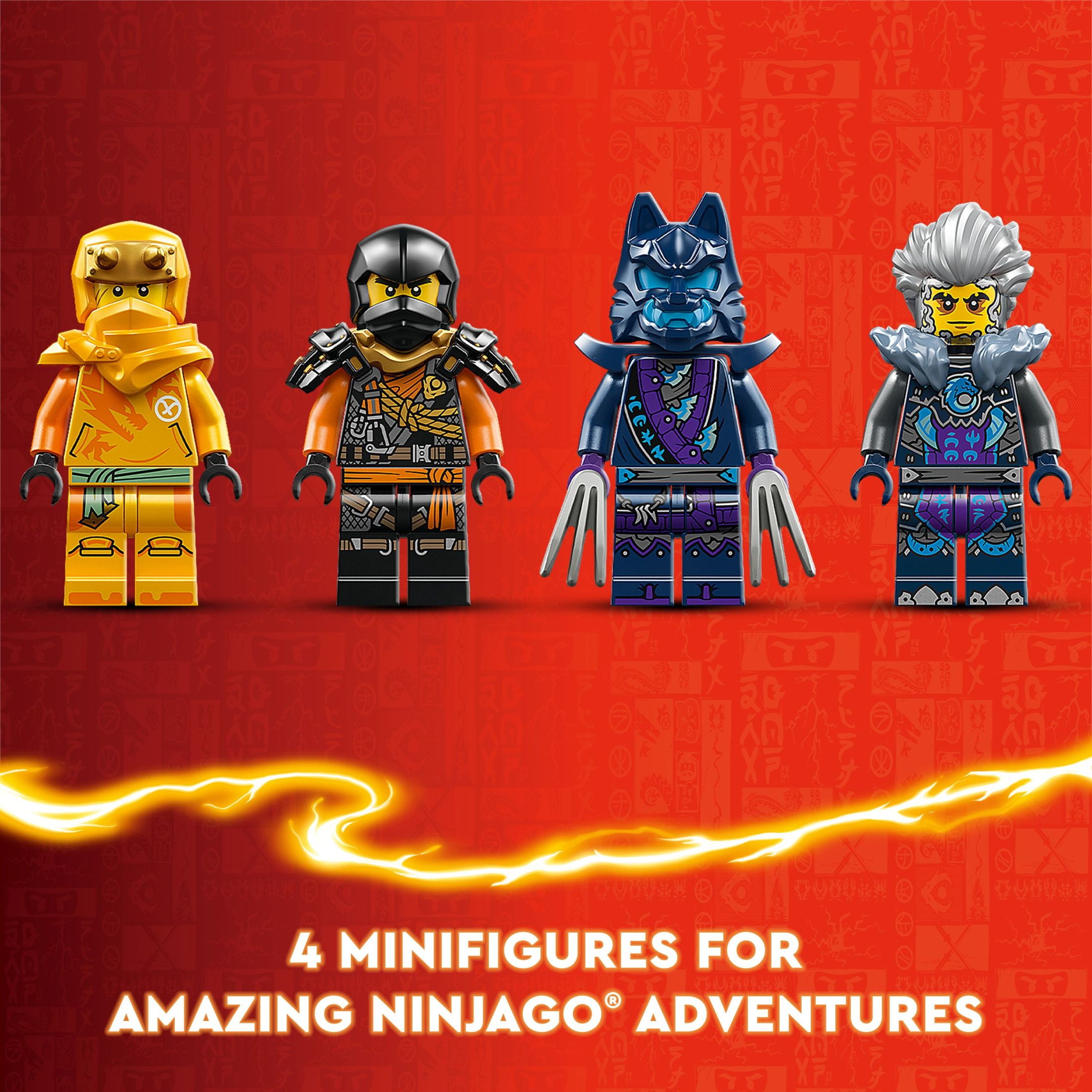 Lego ninjago season 4 minifigures sale