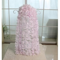 32.8Ft Artificial Silk Wisteria Vine Hanging Flowers Garland Home Outdoor Wedding Arch Garden Wall Decor,Pack of 10 (Off White)
