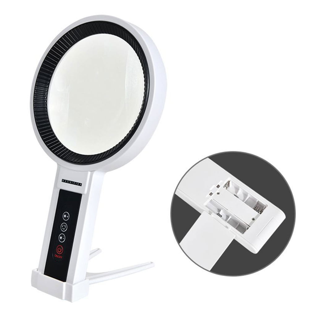 MOMOJIA Optical Lens Handheld Magnifying Glass for Precisions Tasks and Repair