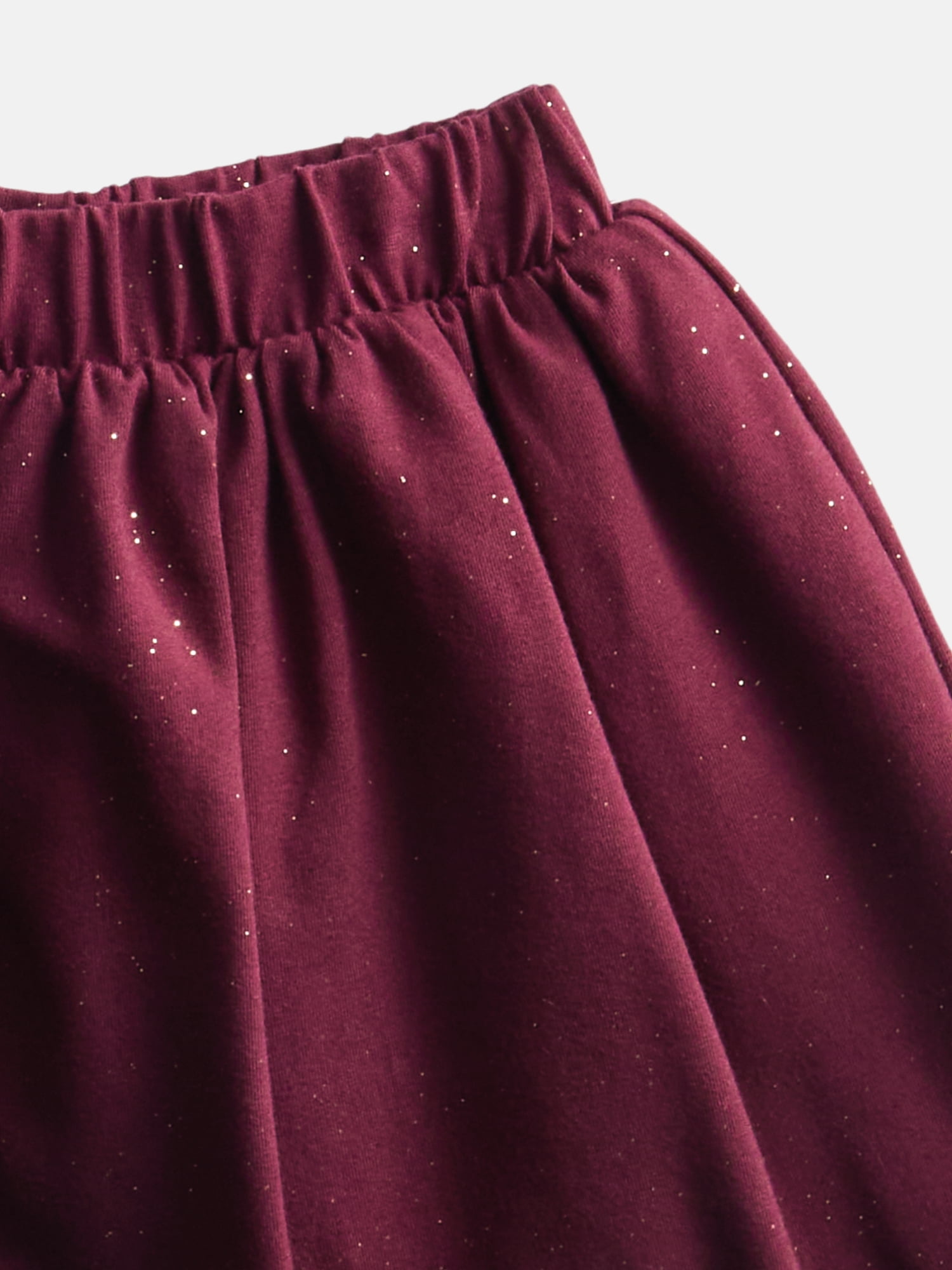 Wonder Nation Girls Fleece Top and Bubble Skirt Outfit, 2-Piece, Sizes 4-10