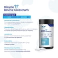thumbnail image 2 of Miracle Calostro Bovino 50% IgG Eternal Nutrition 300 Cápsulas 2000 mg, 2 of 7