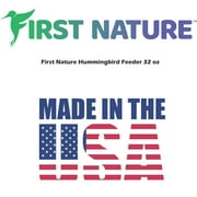 First Nature Hummingbird Feeder 32 oz Red