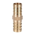 thumbnail image 1 of Conector de manguera de barb central hexagonal de latón de 16mm, 1 of 3