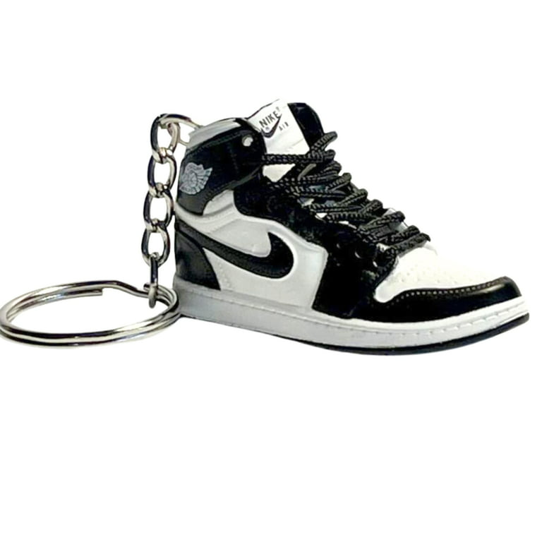 Jordan 1s 3d Mini Sneaker keychain Shoe keyring with box and bag Perfect  Gift