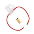 thumbnail image 2 of Piezas de repuesto para automóviles, portafusibles 12AWG Portafusibles transparente impermeable Portafusibles Ultra sensible, 2 of 12