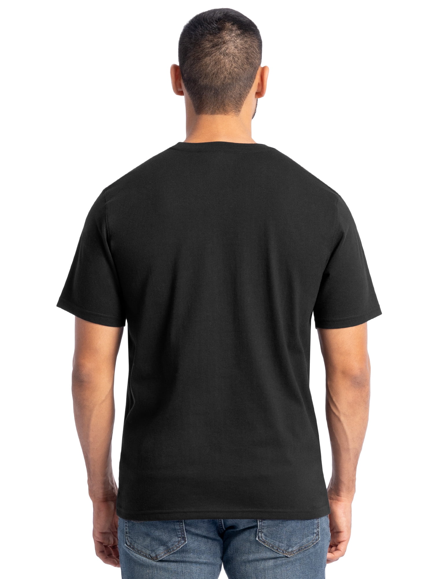 Wrangler Workwear Men's Short Sleeve Heavyweight Pocket Crew Work Shirt, size S-2XLT