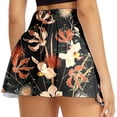 thumbnail image 2 of Gibobby faldas largas de mujer casuales informal diario para mujer Tenis Yoga Deporte Falda Pantalones cortos Falda(Anaranjado, XL), 2 of 4