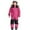 Hot Pink, variant on Kids One Piece Snow Suit Girls Boys Snowsuit Snowboard Jumpsuits Winter Windproof Waterproof Overalls Insulated Ski Suit (Hot Pink,8-9 Years)