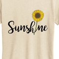 thumbnail image 3 of Instant Message - Sunshine Flower Short Sleeve Graphic T-Shirt, 3 of 6