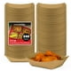 thumbnail image 1 of Bandejas de comida Stock Your Home, papel kraft marrón desechable, paquete de 250, 1 of 7