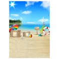 thumbnail image 1 of EeaseCA Beach Photo Studio Background Cloth 3D Photography Backdrop Wall Props Seaside 90x150cm (1589), 1 of 7