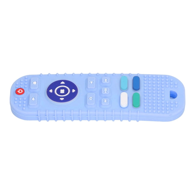Remote Control Shape Teething Toys, Flexible Remote Control Teethers Safe Silicone Compact Simulation For Boys For Chewing