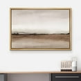 thumbnail image 3 of wall26 Framed Canvas Print Wall Art Minimal Brown Pastel Valley Landscape Nature Wilderness Illustrations Fine Art Decorative Rustic Multicolor for Living Room, Bedroom, Office - 24"x36" Na, 3 of 5